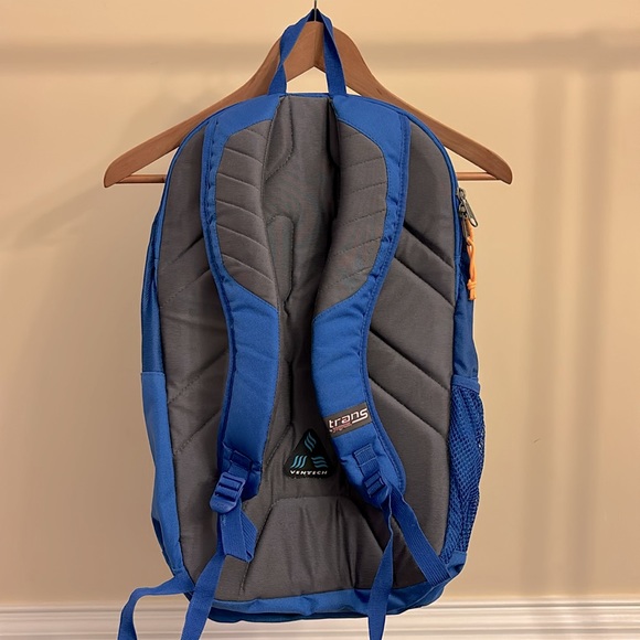 Trans by Jansport, blue/orange/gray, large backpack with a lot of storage space! - Picture 2 of 13